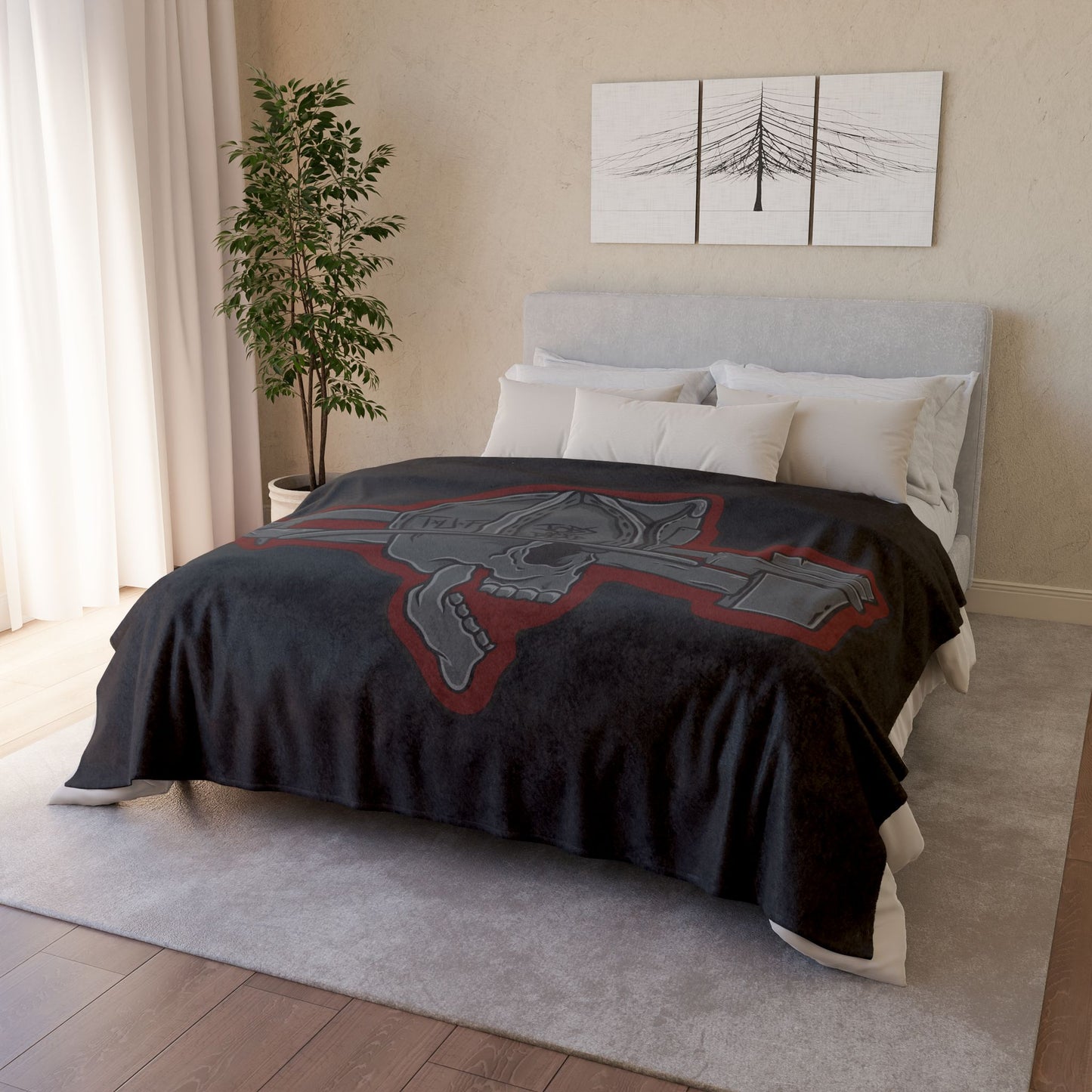 "Jobs Not Dead" Blanket