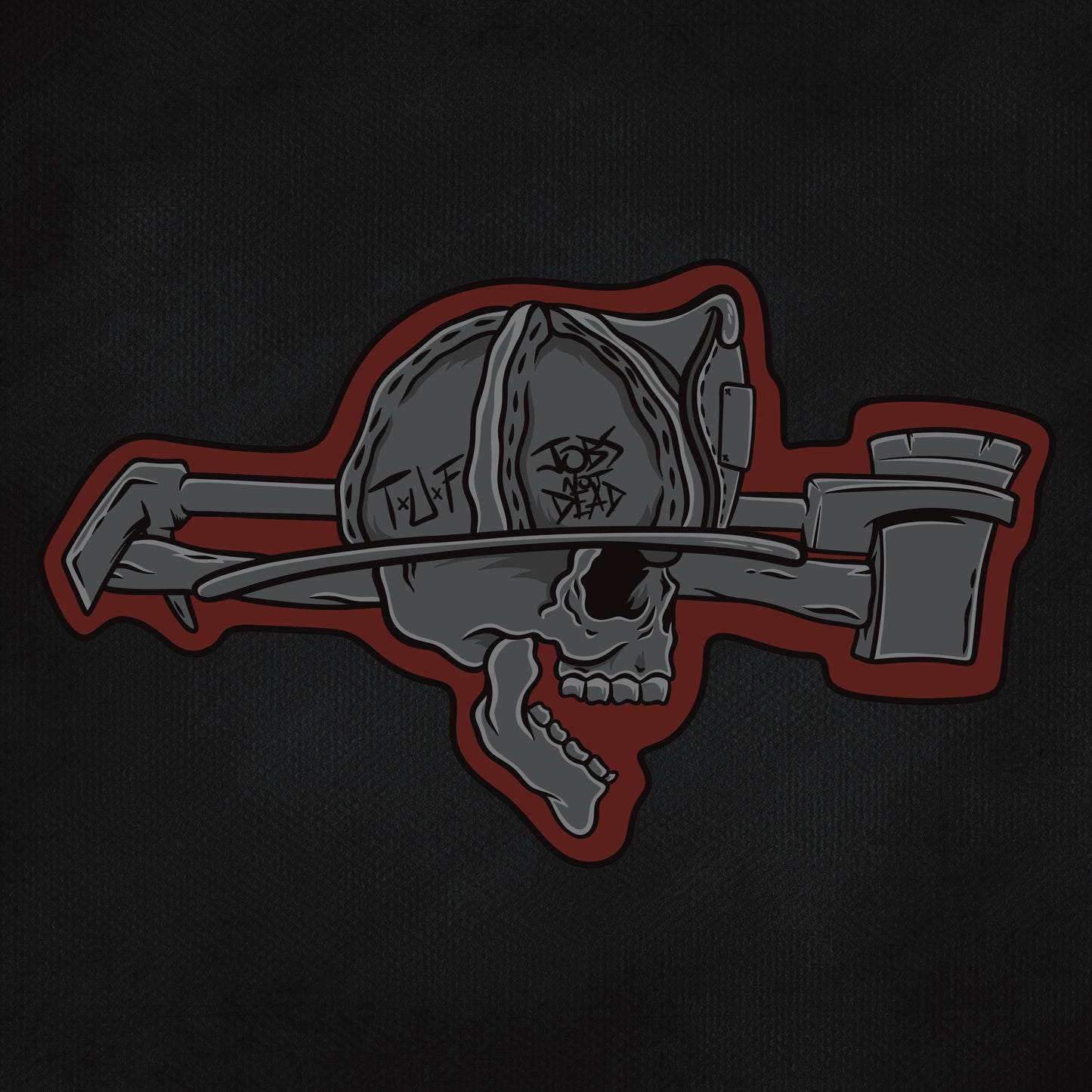 “Jobs Not Dead” Sticker