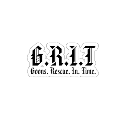 “G.R.I.T” Sticker